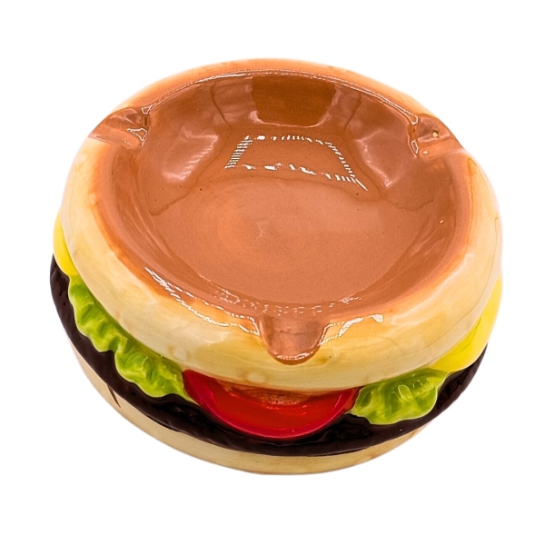 Aschenbecher Keramik "Burger"